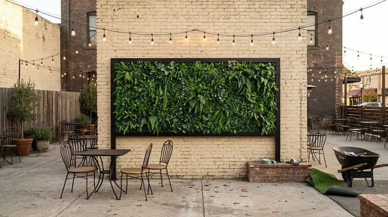 Artificial Grass Walls & Vertical Greenery Stockton